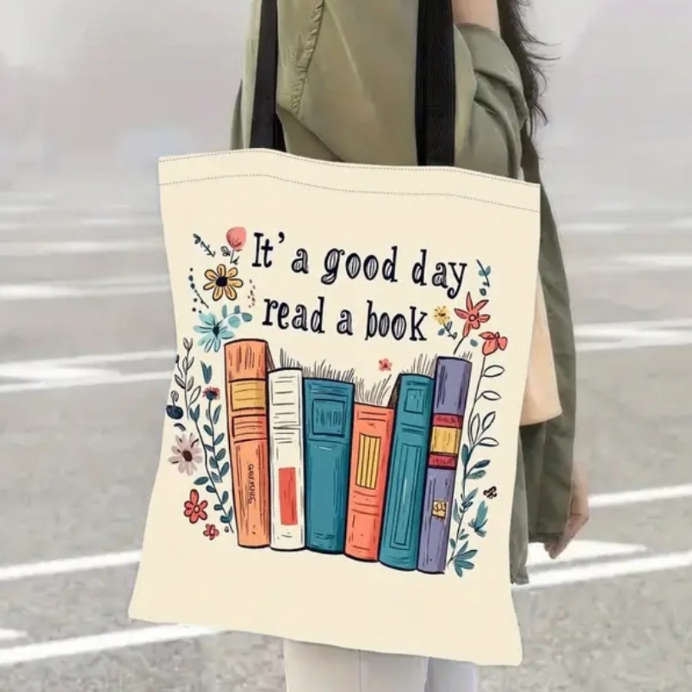 New! "Good Day to Read" Tote Bag: Your Everyday Carry-All!